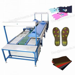 PVC rubber shoes sole slipper upper automatic production line