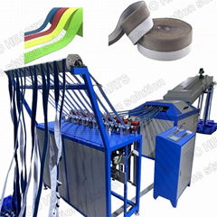 Automatic pre-shrinkige machine for woven tape narrow fabric