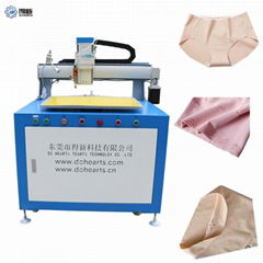 Flat type silicone coating machine for non slip underwear