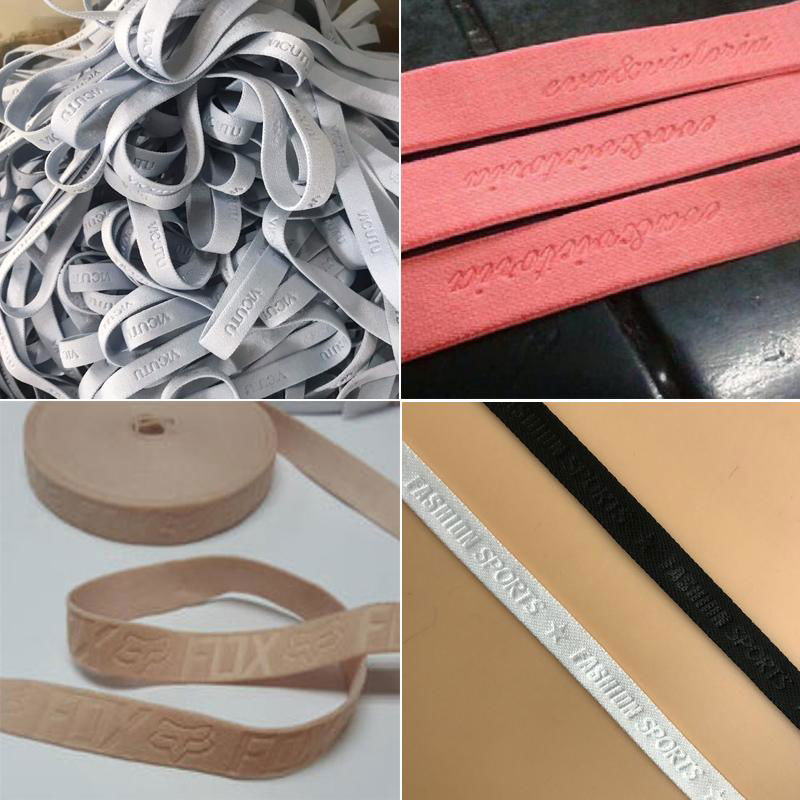 Ribbon 3D logo embossing machine for webbing fabric DHEM04