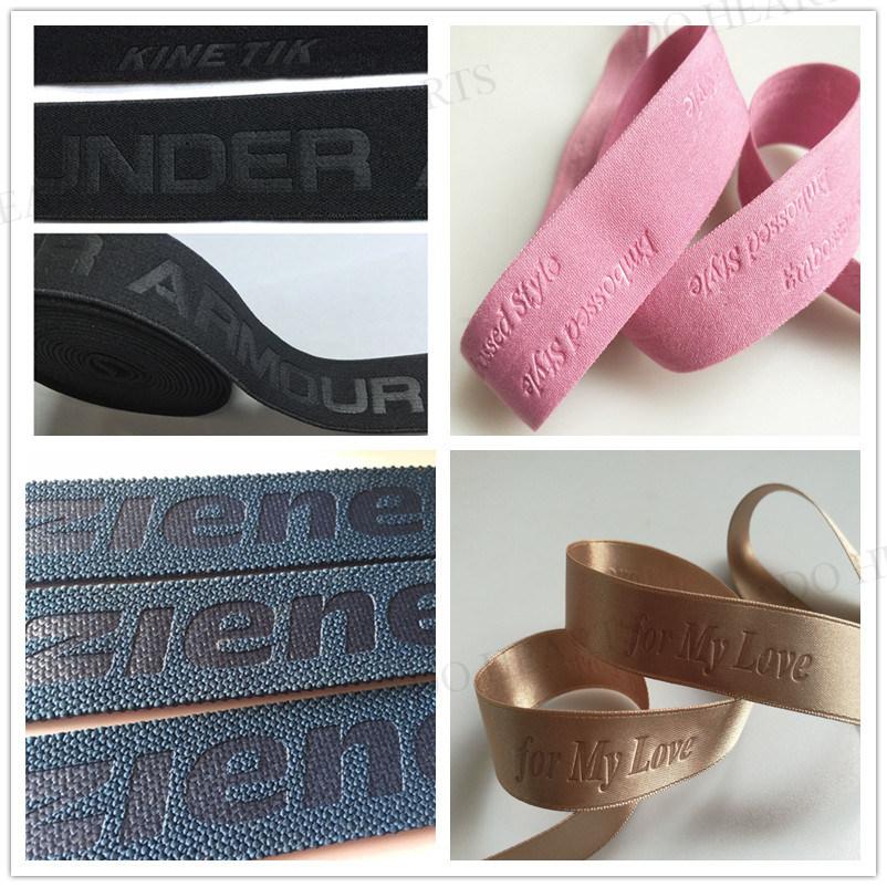 Ribbon 3D logo embossing machine for webbing fabric 5