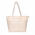 BEIGE WOMEN TOTE BAG LAIDES HANDBAG 1