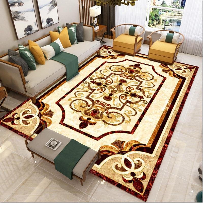 欧式地毯客厅茶几地毯卧室床边衣帽间厨房客厅地垫