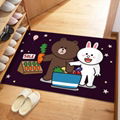 Toilet mat household ins wind kitchen bathroom door mat