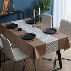 PVC table flag hotel tablecloth party antifouling tablecloth