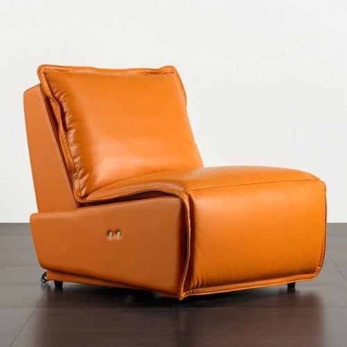 Nordic Family Single Functional Sofa Sofa Chair Modern Leather Art Leisure  4