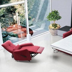 Italian-Style Capsule Sofa Single Leisure Sofa Living Room Household Manual 
