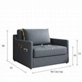 Sofa Bed Foldable Dual-Purpose Living Room Multifunctional Sofa Bed Modern 4