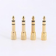 6.35 to 3.5 dimensional female spring 6.3 to 3.5 audio conversion plug 