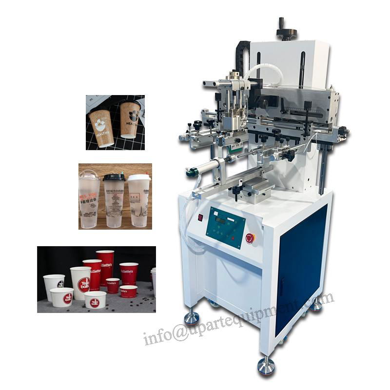 Automatic Paper Cups Screen Printing Machine Cups Silkscreen Printer