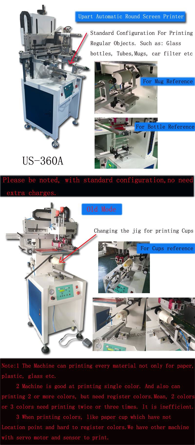 Automatic Paper Cups Screen Printing Machine Cups Silkscreen Printer 4