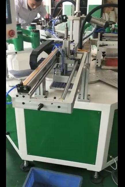 Automatic 2 Color Rotary Graduated Ruler Screen Printing Machine Serigraphy  3