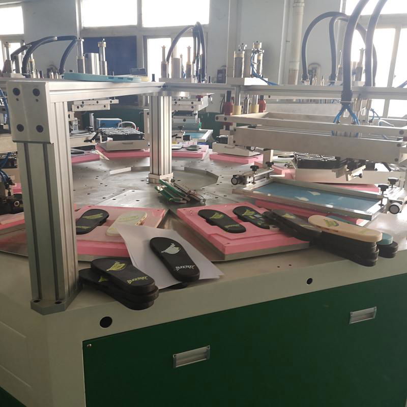 4 Color Label Serigraphy Machine Automatic Slipper Printing Machine  3