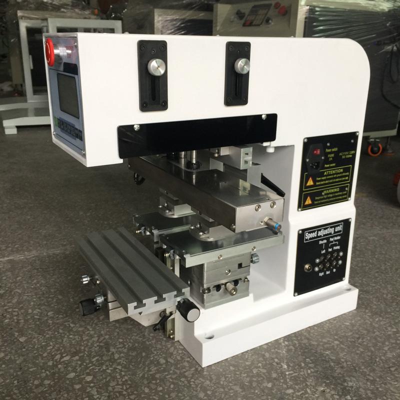 Automatic Tabletop Tagless Printing Machine 2 Color Pad Printer For