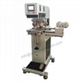 Two heads 1 color tampon printing machine with automatic clean system 