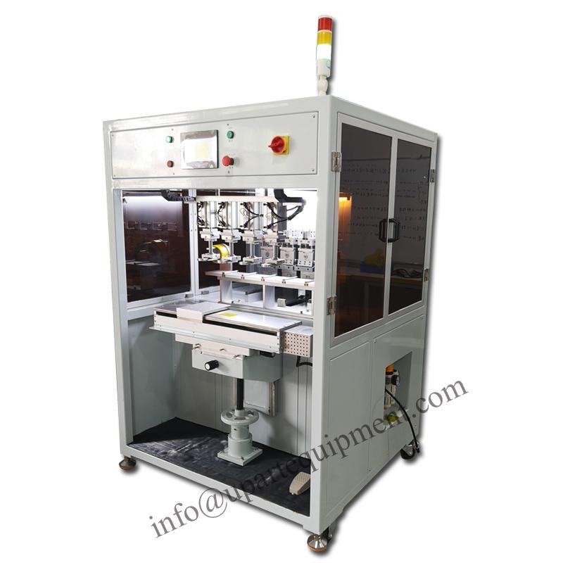 Automatic electric 4 color tampon printing machine Four colors tampograpy machin