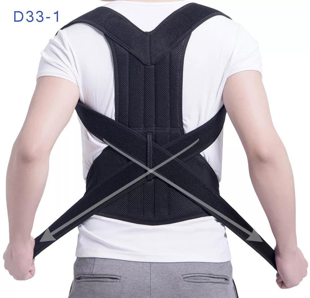 2022new Shoulder Back Correct Belt Magnets Posture Corrector Lumbar Back Support 3