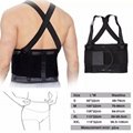 Breathable Moving and Warehouse Jobs Safety Back Belt Industrial Work Back Brace 4