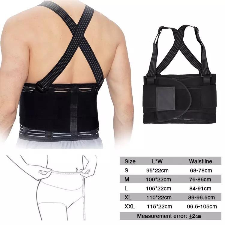 Breathable Moving and Warehouse Jobs Safety Back Belt Industrial Work Back Brace 2
