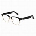 Bone conduction bluetooth glasses polarized smart sunglasses  4