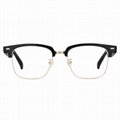 Bone conduction bluetooth glasses polarized smart sunglasses  5