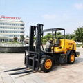 3.5ton Rough Terrain Forklift, 4 Wheel