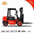 3ton Diesel Forklift Truck Forklift 3m/4.5m/5m/6m Lifting Height, Engine Customi