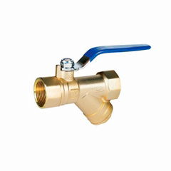 Brass Ball Valve with Strainer JKL-261