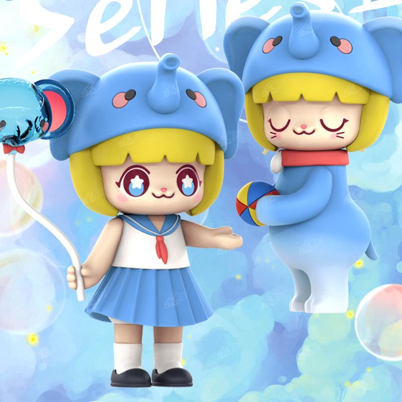 KIMMY&MIKI動物系列盲盒手辦潮玩公仔定製車載擺件禮品 3