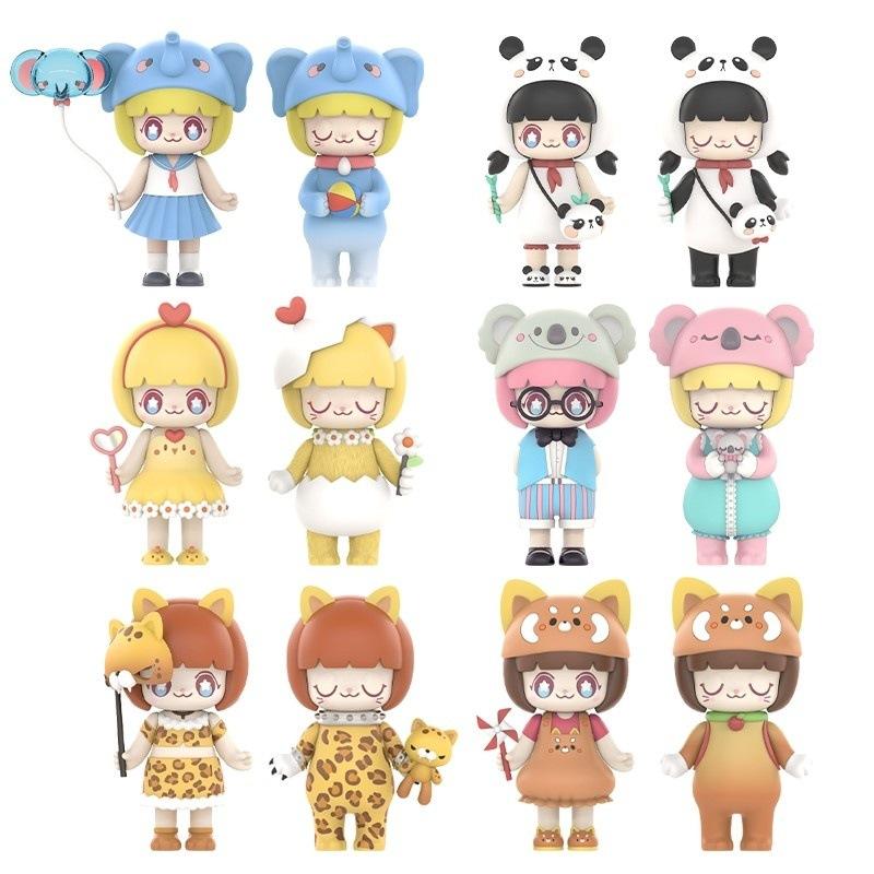 KIMMY&MIKI動物系列盲盒手辦潮玩公仔定製車載擺件禮品 5