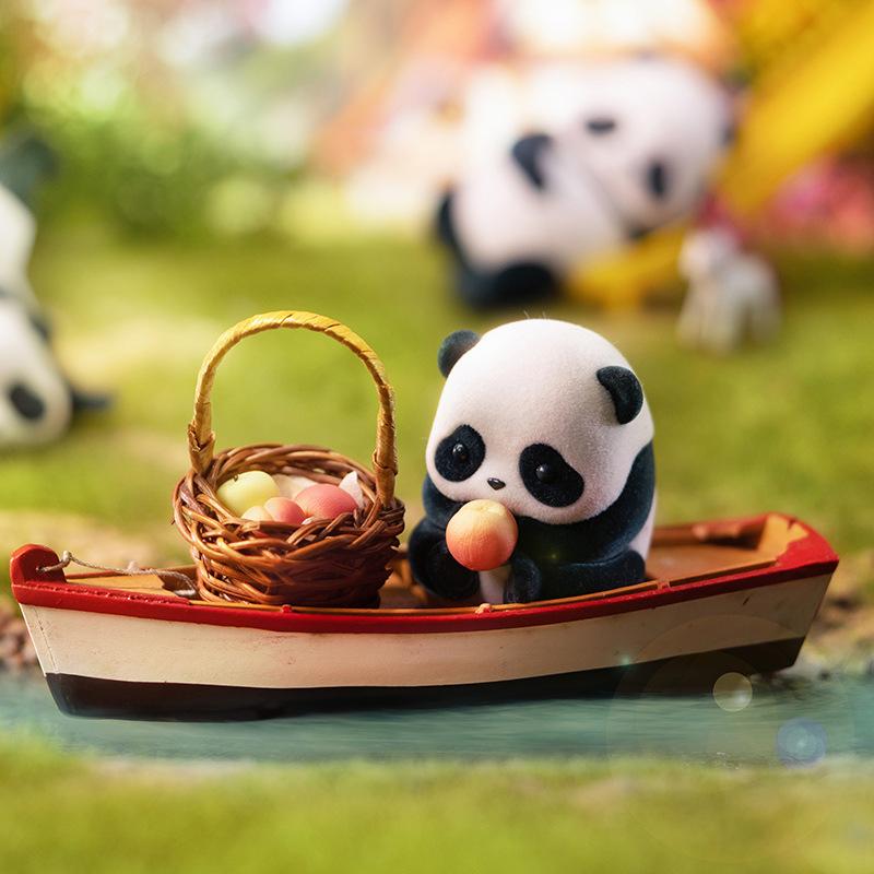 Panda Roll熊猫滚滚公仔定制盲盒手办网红可爱摆件定做 2