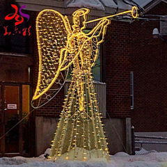 Christmas Decorative Light LED Garden Decoration Angel Motif Light