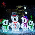Holiday Decor Outdoor Waterproof LED Light  Photo Frame Motif Light 3
