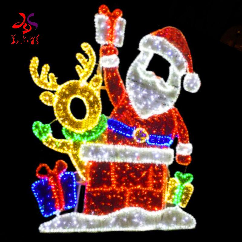 Holiday Decor Outdoor Waterproof LED Light  Photo Frame Motif Light 4