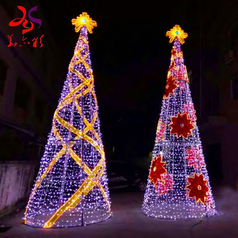 Outdoor Commercial Lighting Christmas Decoration LED Christmas Tree 5