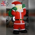 Inflatable Model Christmas Santa Claus Yard Decoration 2