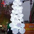 Outdoor Artificial Multi Color Spherical Christmas Tree Light 2