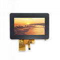 4.3 Inch 480x272 HX8257 IC 340nits TFT LCD Display Screen With RGB Interface