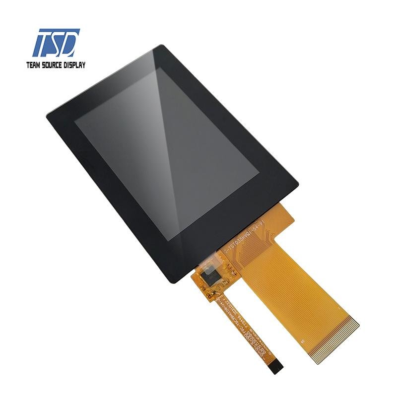 3.5 Inch 320x480 Resolution ILI9488 IC 380nits MCU/SPI/SPI+RGB Interface TFT LCD 3