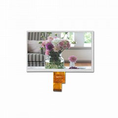 7 Inch 1024x600 LVDS Interface 1000nits TFT LCD Screen With EK79001 EK73215 IC