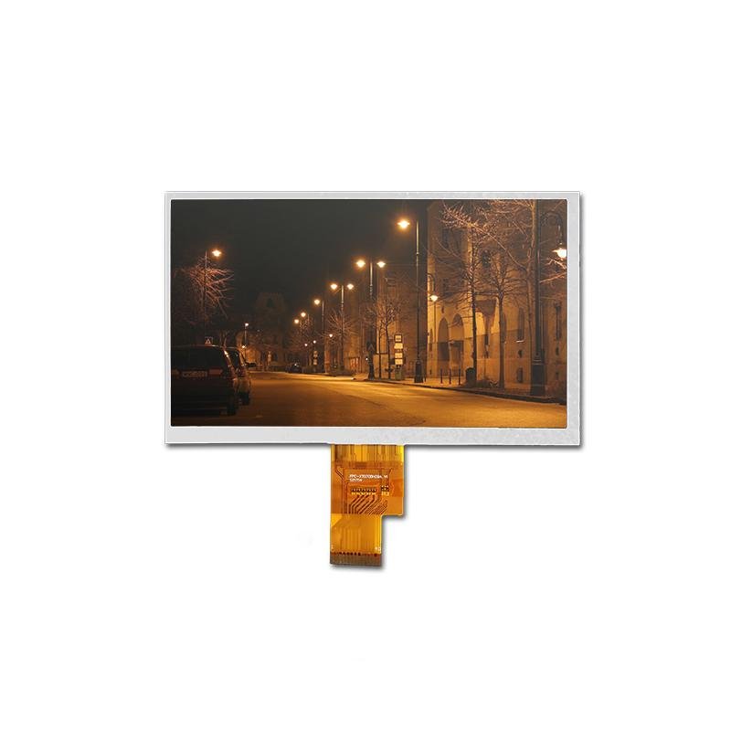 7 Inch 1024x600 LVDS Interface 1000nits TFT LCD Screen With EK79001 EK73215 IC 4