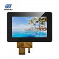 ILI5480 IC 500nits 5.0 Inch TFT LCD Display 800x480 With TTL Interface 1