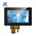 ILI5480 IC 500nits 5.0 Inch TFT LCD Display 800x480 With TTL Interface 2