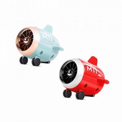 Portable Airplane Shaped Plastic TWS Wireless Bluetooth 5.0 Speaker