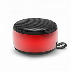 Popurlar Portable Mini Aluminum Alloy Wireless Bluetooth Speaker