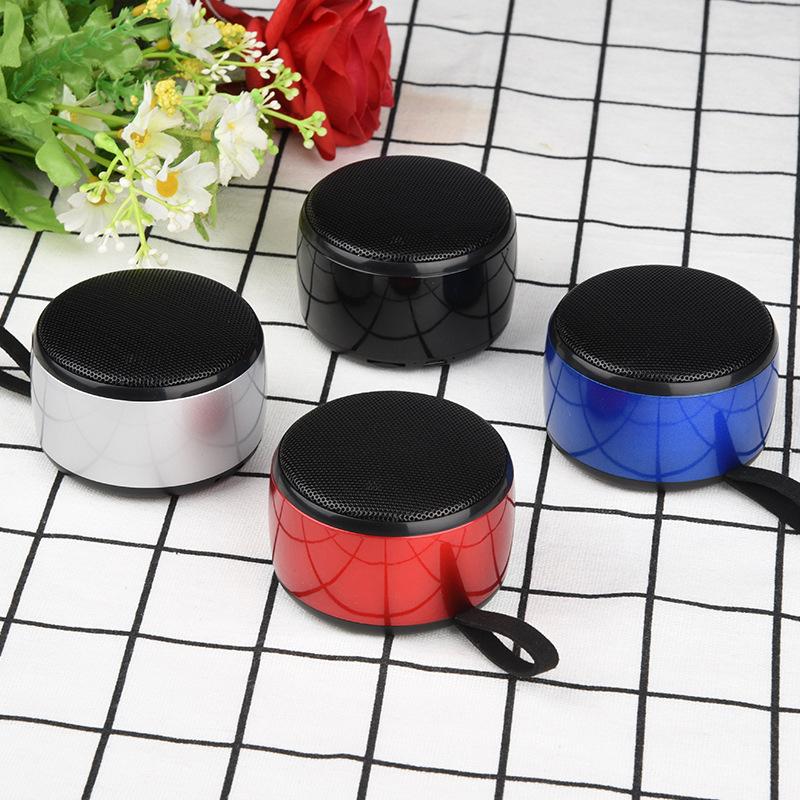 Popurlar Portable Mini Aluminum Alloy Wireless Bluetooth Speaker 4