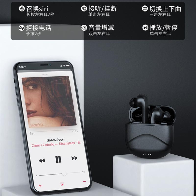 Unique Design Touch Control TWS Wireless Bluetooth 5.3 Earphone 5