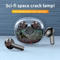 Sky Crack Housing ENC Wireless Bluetooth 5.3 Game Earphone 3