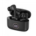 Digital Display Active Noise Cancellation Wireless Bluetooth 5.3 Earphone 1