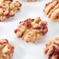 Cranberry flavor roasted peeled walnuts